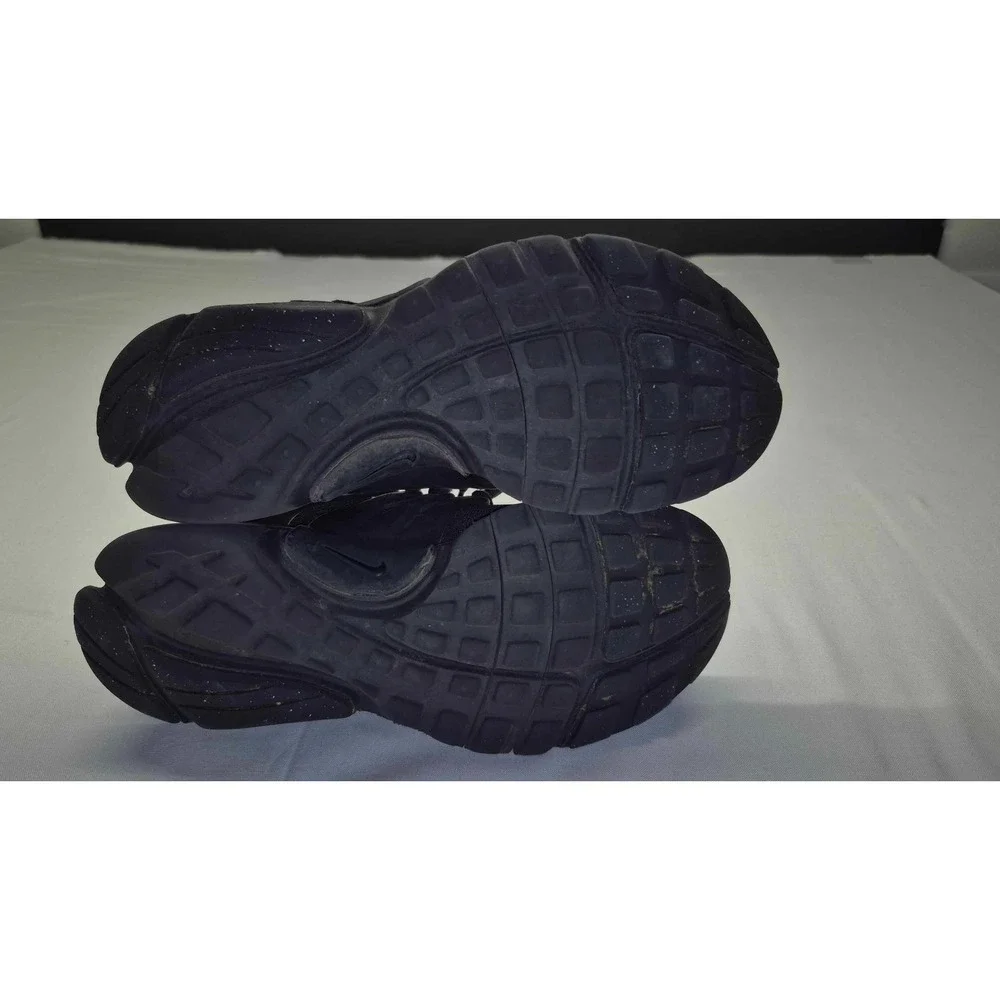Nike Air‎ Presto GS Triple Black Running Shoes 833875 003 Kids Youth 4